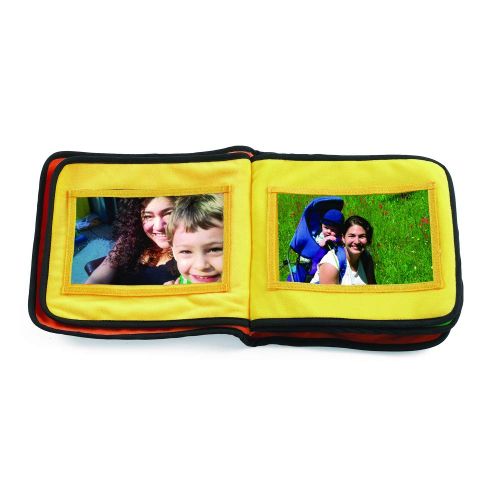  [아마존베스트]Excellerations Fabric Photo Album 13 Pockets for Kids and Families