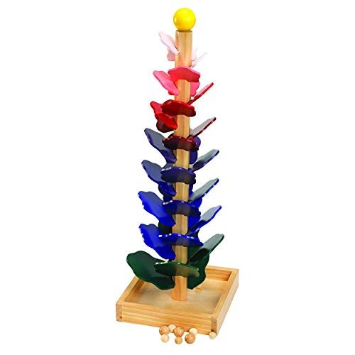  Excellerations Singing Tree Marble Run, 28 inches, Interactive Learning Toy for Kids Classroom Toy, Educational Toy, Kids Toys