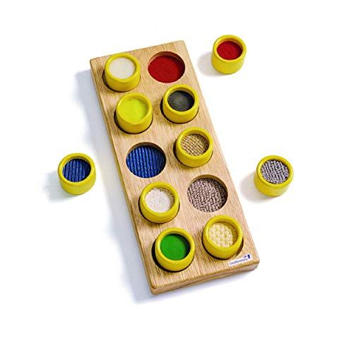  Excellerations Touch and Match Sensory 11 x 4 inches Board for Kids, Educational Toy, Kids Toys