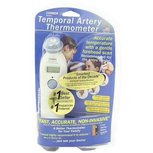  Exergen Thermometer, Temporal Scanner 1 thermometer