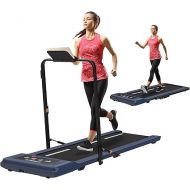 Exerpeutic 400 Lb. Capacity Heavy-Duty Walking/Jogging Exercise Treadmill - Home Gym Workout Equipment - Foldable Under Desk Design