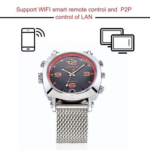  Exiao FOXWEAR-F25 WiFi Camera Watch Smart Phone Support Smartwatch Remote Control