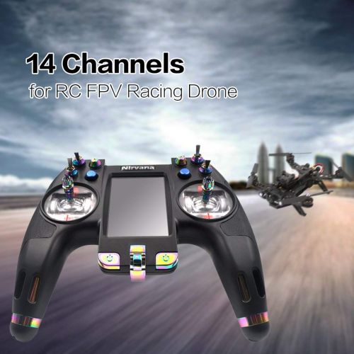  Exiao Flysky FS-NV14 2.4G 14CH Nirvana Remote Controller Transmitter Open Source with iA8X RX for FPV Racing Drone RC Helicopter