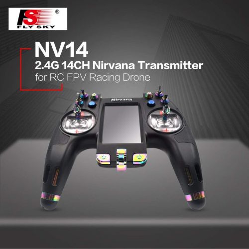  Exiao Flysky FS-NV14 2.4G 14CH Nirvana Remote Controller Transmitter Open Source with iA8X RX for FPV Racing Drone RC Helicopter