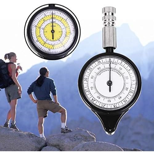  [아마존베스트]Exing Range Meter Distance Meter Map Distance Meter Odometer Multifunctional Compass Curvimeter Outdoor Climbing Sport