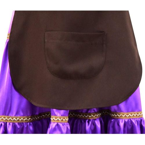  Expeke Women Purple Dress Costume Mama Cosplay