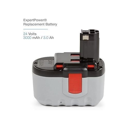  ExpertPower® 24v 3000 mAh Ni-MH Battery for Bosch BAT030 BAT031 BAT240 BAT299