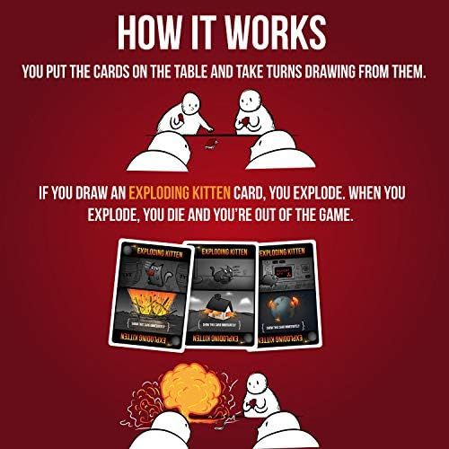  [아마존베스트]Exploding Kittens Card Game