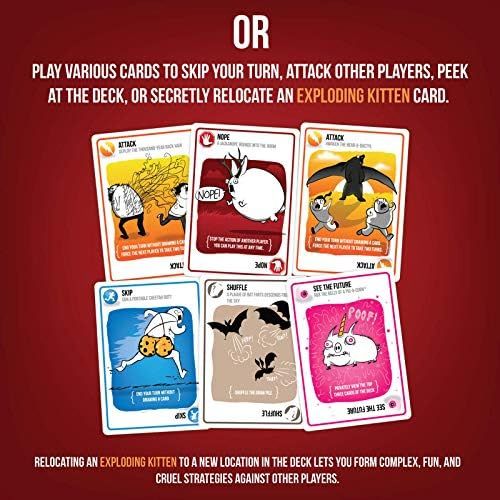  [아마존베스트]Exploding Kittens Card Game