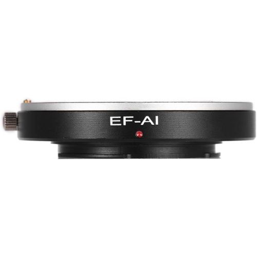  Explopur EF-AI Lens Adapter Ring Manual Focus for Canon EF EF-S Lens to Fit for AI F Mount SLR Camera for D3500 D5600 D610 D7000 D7100 D7200 D7500 D5200 D5300 D3400