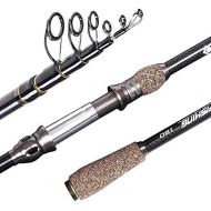 [아마존베스트]Explopur 2.7 m sea fishing rod, telescopic carbon fishing rod, ultralight travel fishing rod with cork handle.