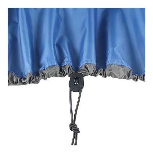  Explore Land Fade Resistant Pedal Boat Cover - Waterproof 600D Heavy Duty Outdoor 3 or 5 Person Paddle Boat Protector, Blue