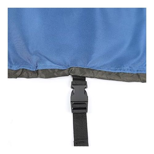  Explore Land Fade Resistant Pedal Boat Cover - Waterproof 600D Heavy Duty Outdoor 3 or 5 Person Paddle Boat Protector, Blue