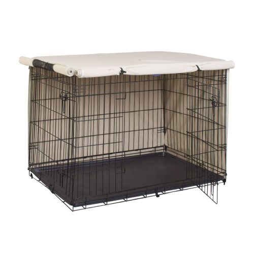  Explore Land Dog Crate Cover Durable Polyester Pet Kennel Cover Universal Fit for Wire Dog Crate