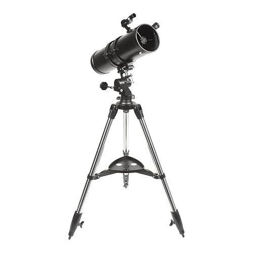  Explore Scientific 88-20114 Aurora Ii Flat Black 114Mm Slow Motion AZ Mount Telescope,