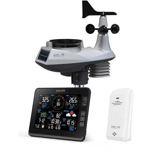  Explore Scientific 7-in-1 Wi-Fi Professional Weather Station