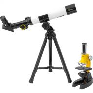 Explore Scientific National Geographic 40mm Telescope and 900x Microscope Set