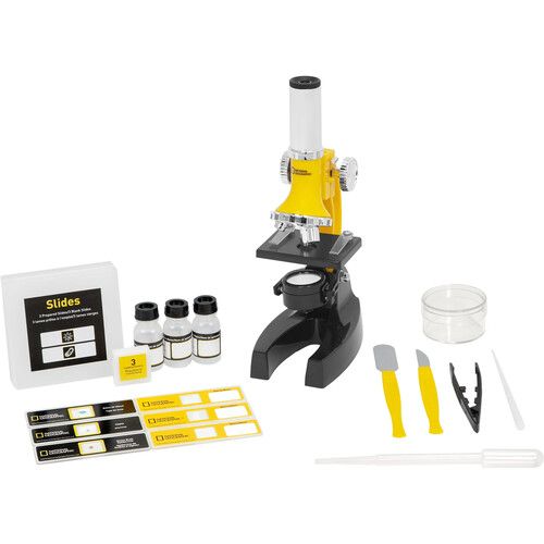  Explore Scientific National Geographic 40mm Telescope and 900x Microscope Set