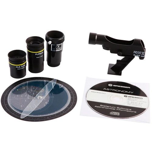  Explore Scientific National Geographic CF700SM 70mm f/10 Refractor Telescope (Black)