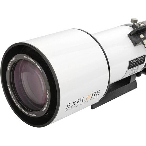  Explore Scientific 80mm f/6 Air-Spaced Triplet Apochromat Refractor Telescope (OTA)