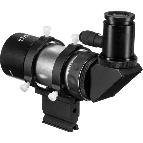  Explore Scientific 8x50 Erect Image Illuminated Polar Finder Scope (Angled Viewing)