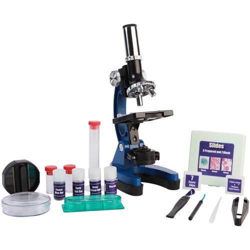  ExploreOne 900x 28-Piece Microscope Kit (Blue)