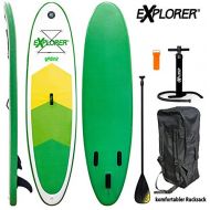 Explorer EXPLORER SUP Inflatable Isup aufblasbar Stand Up Paddle aufblasbares Board Surfboard Set