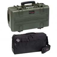 Explorer Cases 5122KTG 5122 Case with Custom Removable Padded Divider Bag for Cameras or Similar Electronic Gear and Organizer Lid Panel (Olive)