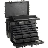 Explorer Cases 5140BKT03 Waterproof 6-Drawer Trolley Tool Case