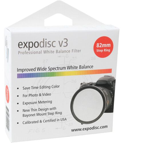  ExpoDisc V3 Professional White Balance Filter (82mm)