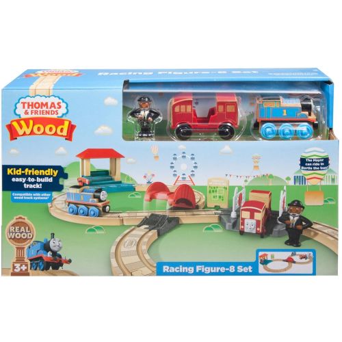  Express Sellers and ships from Amazon Fulfillment. Thomas & Friends Fisher-Price Wood, Racing-8 Set