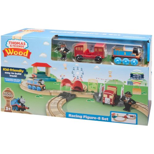  Express Sellers and ships from Amazon Fulfillment. Thomas & Friends Fisher-Price Wood, Racing-8 Set