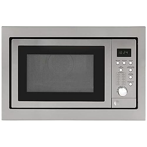  [아마존베스트]Exquisit EMW 2539.1 HI EMW2539HI Built-In Microwave, Stainless Steel, 25 Litres, Inox Look