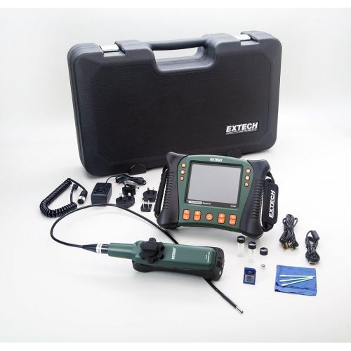  Extech HDV640 High Definition Articulating VideoScope with 6mm Camera and 1m Semi-Rigid Cable