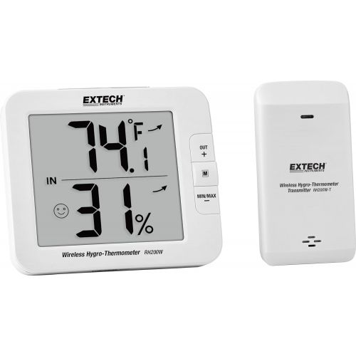  Extech RH200W Wireless Indoor/Outdoor Hygro-Thermometer Indicator