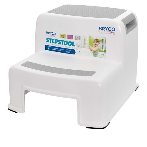  Extender Bryco Baby Potty Training Step Stool - Set of Two - Two Step Design - Portable - Great for Potty...