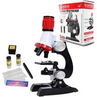 [아마존베스트]Extpro Microscope Kit Science Experiment Supplies LED 100x 400x and 1200x Magnification for Boys Girls Students