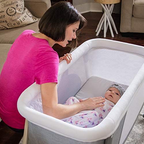  Extra Travel Bassinet for Baby - Rocking & Sturdy Cradle - Includes Carry Case, Mosquito Net,...