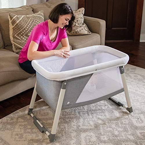  Extra Travel Bassinet for Baby - Rocking & Sturdy Cradle - Includes Carry Case, Mosquito Net,...