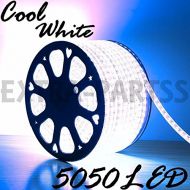 Extra-Partss 5M 300Leds 5630 White Super Bright LED Strip SMD Light Waterproof 12V DC US