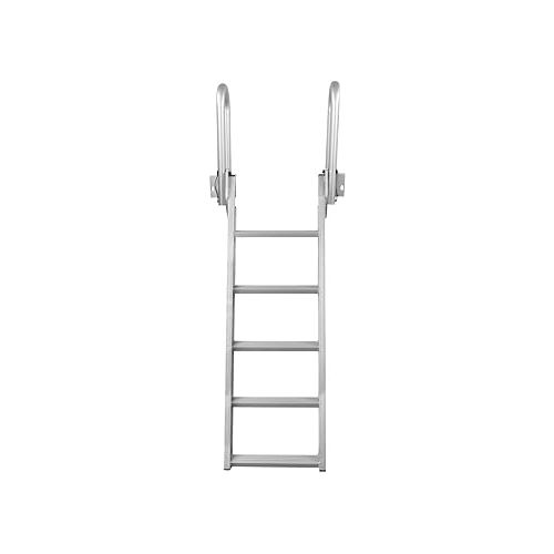  Extreme Max 3005.4239 Slanted Flip-Up Dock Ladder - 5-Step