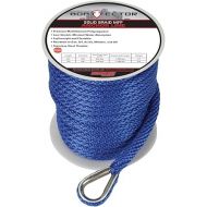 Extreme Max 3006.3478 BoatTector Solid Braid MFP Anchor Line with Thimble - 1/2