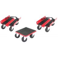 Extreme Max 5800.2000 Snowmobile Dolly System 3 Pack