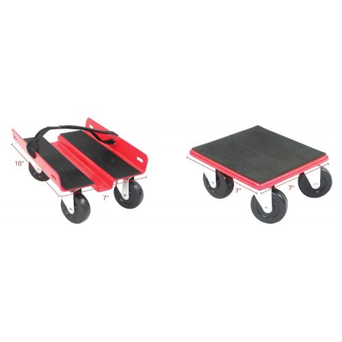  Extreme Max 5800.2000 Snowmobile Dolly System 3 Pack