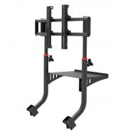 Extreme Sim Racing Tv Stand Add-on Upgrade for Wheel Stand SXT V2 - Fits only SXT V2 - Suitable for TV sizes up to 50