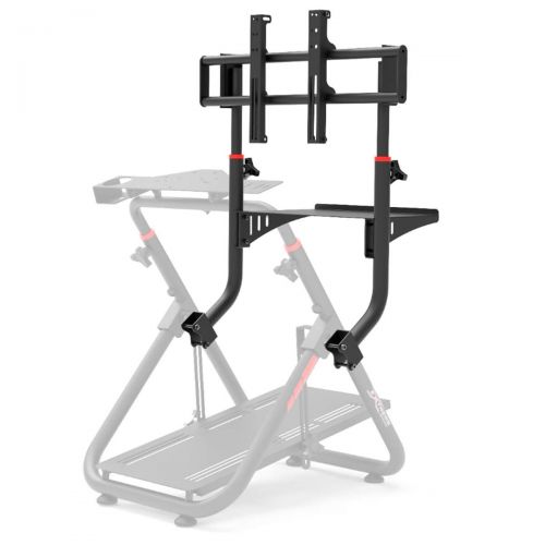  Extreme Sim Racing Tv Stand Add-on Upgrade for Wheel Stand SXT V2 - Fits only SXT V2 - Suitable for TV sizes up to 50