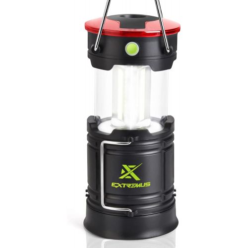  Extremus Blaze 360 Camping Lantern and Camping Lights, LED Rechargeable Lantern with Battery, 4 Light Modes, IP44 Waterproof Rating, Two Power Source Options, Ideal for Camping, Hu