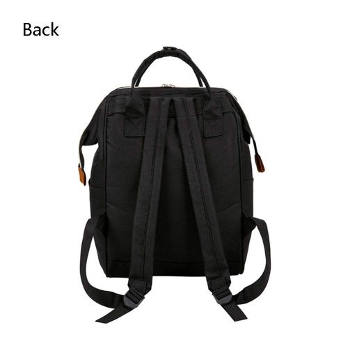  Exttlliy Baby Diaper Bag Backpack, Large Capacity Waterproof Multi-Function Fashion Polka Dots...