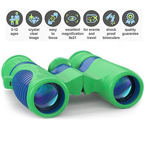  [아마존베스트]Eye Explorer Kids Binoculars with HIGH Power - Professional Optics - Compact Easy & Shock Proof - Bird Watching Science & Telescope Childrens Toys - Hiking Hunting - Educational for Boys and Gi