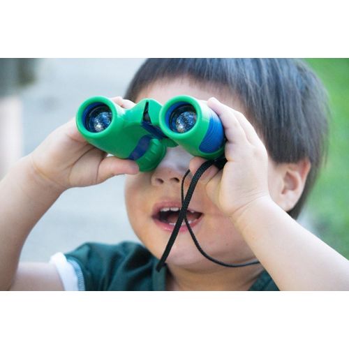  [아마존베스트]Eye Explorer Kids Binoculars with HIGH Power - Professional Optics - Compact Easy & Shock Proof - Bird Watching Science & Telescope Childrens Toys - Hiking Hunting - Educational for Boys and Gi